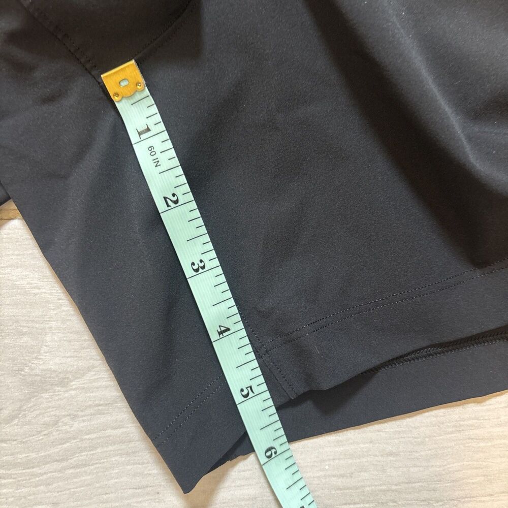 LULULEMON Linerless Men’s Large Black Shorts 5” Inseam athletic Gym - Picture 7 of 8